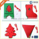 2016 Wholesale Chineses Felt Christmas Ornament for Christmas Tree thumbnail-6