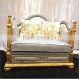 BISINI Luxury Gold Foil Single Seater Arab Sofa thumbnail-1