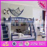 2016 Wholesale Fashion Children Wooden Full Size Bunk Beds W08H032 thumbnail-2