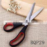 Factory Wholesale High Quality Stainless Steel Blade Rubber and Plastic Office Scissors thumbnail-6