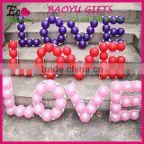 3 Colors Beautiful Decor Balloon Latex Balloon Inflatable Rubber Balloon thumbnail-2