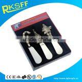 Christmas Butter Knife Cheese Tools Tableware With Zinc Alloy Handle and Stainless Steel Blade thumbnail-6
