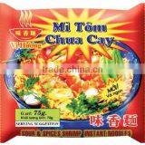 Vi Huong Sour & Spices Hsrimp Flavour Instant Noodles thumbnail-1