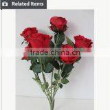 Factory Direct Artificial Bouquet Wedding Rose Flowers thumbnail-5