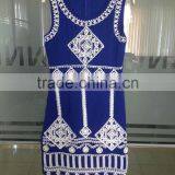 New Design Elegant Sapphire Women Dress thumbnail-1