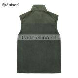 China Waterproof and Windproof Warm Men 100%nylon Softshell Vest thumbnail-2