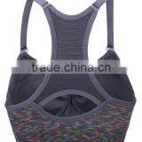 Womens Shockproof Dyeing Without Rims Sports Bra thumbnail-5
