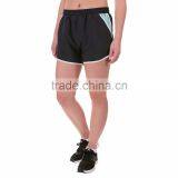 MGOO Hot Sale 100% Polyester Women Crossfit Shorts Transparent White Binding Dri Fit Shorts thumbnail-2