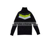 Plain Classic Full Zipper Round Collar Winter&autumn Cotton Tracksuits thumbnail-2