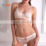 HSZ-5005 Latest Fashion Sexy Bra and Panty New Design Hollow Out Women Underwear Sexy thumbnail-3