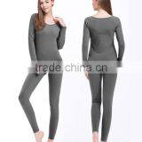 2016 New Women's Winter Thermal Underwears Fashion Seamless Breathable Warm Ladys Long Johns Ladies Slim Underwears Sets thumbnail-2