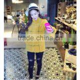 Europe Style 2015 Hot Salestype Winter Woman Sheep Fur Skin Overcoat Lady Faux Fur Jackets thumbnail-2