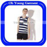 Factory Price Wholesale Gym Stringer Mens Tank Top thumbnail-1