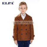 ELPA 2015 Fashion Charm Kids Warm Long Wool Overcoat Winter Dress Boy Wool Coat With Fur Collar thumbnail-6