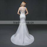 Newest Design Chinese Fishtail Mermaid Wedding Dress Fishtail Evening Dress thumbnail-4