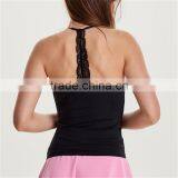 V Neck Cami With Contrast Border Summer Fashion Women Vest/tank Top thumbnail-3