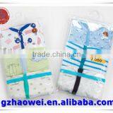 Wholesale 3 Pcs Baby Boy's Romper Set, Newborn Baby Boy's Gift Set thumbnail-1