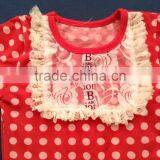 2015 Hot Sales Knitted Cotton Long Sleeve Baby Rompers With Bib QL-61 thumbnail-2