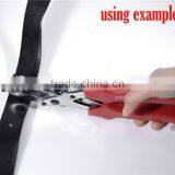 Jewelry Tools Hand Pliers Tool Red Adjustable Leather Belt Hole Punches thumbnail-2
