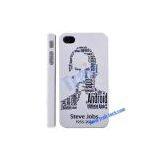 Fashion Steve Jobs Face Pattern Hard Case for iPhone 4