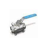 Stainless Steel 304, 304L Threaded Socket-welded API6D Ball Valve With 1,000 WOG