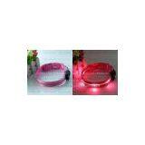 Hot Colorized Nylon Dog Collar 8 Color Adjustable Size thumbnail-2