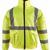 Safety Rain Jacket 200D Oxford With Coating thumbnail-1