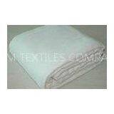 White Herringbone Cotton Woven Blanket With With Pre - Washed thumbnail-1