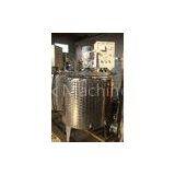 Semiauto CIP Cleaning System 500L Tank For Dairy / Beer / Beverage Processing Line