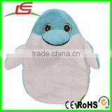 3 in One Quick Flip Reversible Plush Toy Turtle Dolphin Walrus Pop Out Pets Ocean thumbnail-2