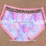 Seamless Multi Color Brief Panties /yjfa Nylon Candy Color Lepard Seamless Panties Underwear/