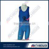 Youth Custom New Design Wrestling Singlet Apparel thumbnail-1