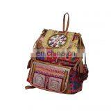 Vintage Banjara Backpack Gypsy Hand Embroidered Bag