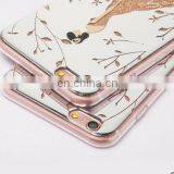 Wedding Dress Girl Design Shining Bling Crystal TPU+PC Phone Case IMD Mobile Accessories For IPhone 7 7 Plus thumbnail-4