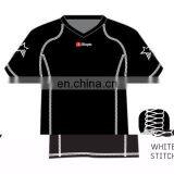 Top Thailand Quality Customized Cheap Soccer Sports Wear, 2015/2016 Season Dark Blue Soccer Jersey thumbnail-3