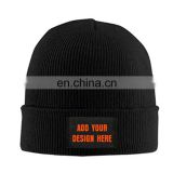 2017 New Arrival Best selling custom knit beanie hat