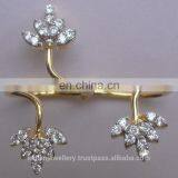 Cubic Zirconia Bridal Rings Manufacturer, Cubic Zirconia Wedding Ring Exporter thumbnail-6