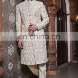 Indian Bollywood Indo Western Mens Sherwani wedding dress Jacket Blazer Bridal Wear