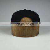 Custom Corduroy Green Snapback 6 Panel Applique Snapback Hat Wholesale thumbnail-3