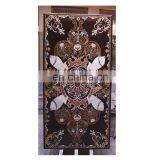 Black Square Marble Inlay Table Top