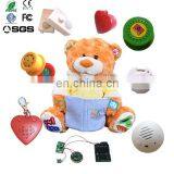 Prerecorded and Recordable Plush Toys Stuffed Animals With Sound