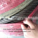 5mm 304 stainless steel cable ties cable price