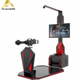 2019 New Virtual Reality Alliance Gatling Gun Target Shooting Simulator VR Shooting Game Machine
