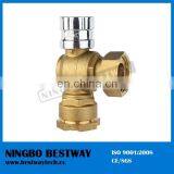 CW617N Forged Brass Water Meter Ball Valve With Lock thumbnail-7