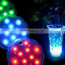 2021 Remote Control LED Lighting Base Event Party Decorative Multi Color Led Light Base Flower Pots Crystal LED Base Light thumbnail-3
