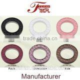 W Plastic Curtain Eyelet Iron Ring Abs Plastic Rings