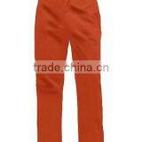 100% Cotton Orange Fire Protective Work Pants thumbnail-1