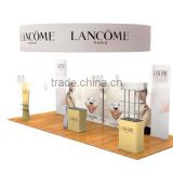 New Product folding stand Exhibition Booth design portable tradeshow expo wall with light