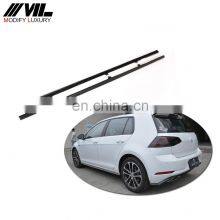 For Volkswagen VW Golf7 MK7 MK7.5 Reline Carbon Fiber Side Skirt 14-18 thumbnail-1