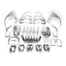 Toyota Prado 120 Chrome Trims Headlight Back Lamp Trims Review Mirrior Cover for Prado fj 120 2003 2004 2005 2006 007 2009 thumbnail-1